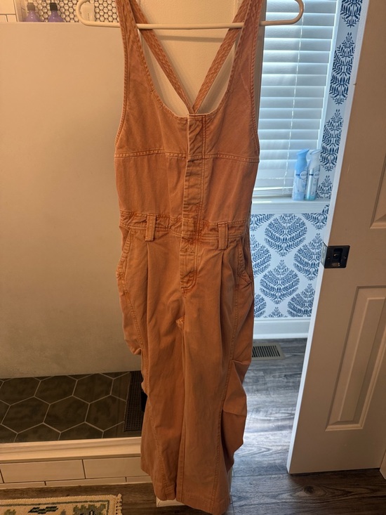 Free People Must Have Wide Leg Overalls, XS - Picture 5 of 7